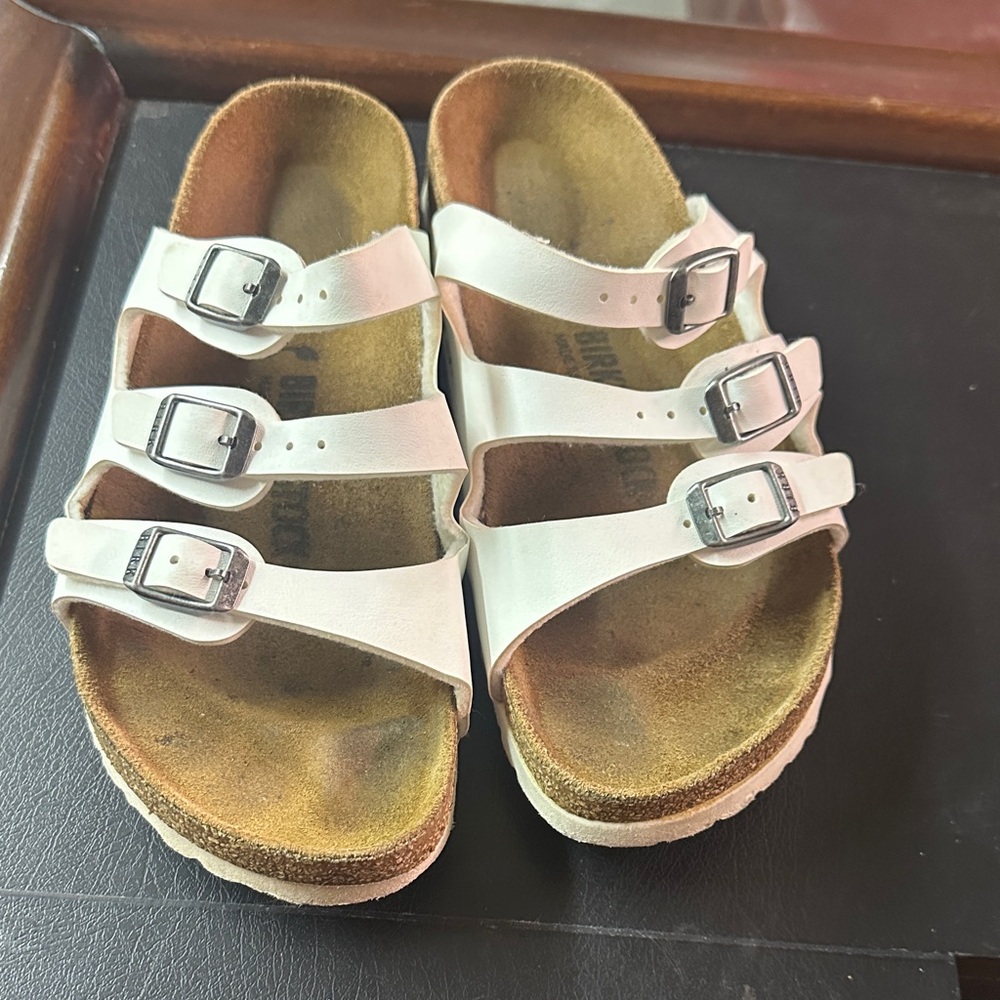 Birkenstock White Sandals